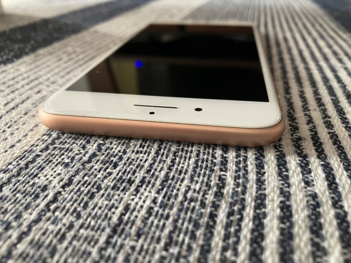 iPhone8 Plus 64GB ゴールド SIMフリー ホームボタン割れあり ムスビー
