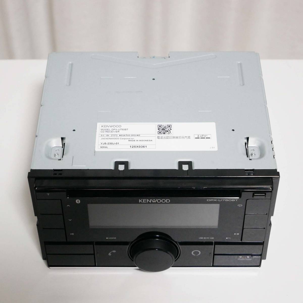 ケンウッド DPX-U750BT オーディオデッキ KENWOOD 2DIN - Alexa対応 