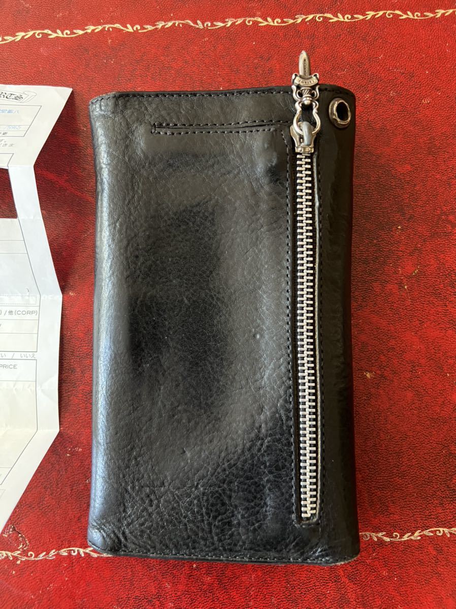 CHROME HEARTS クロムハーツ WAVE ウェーブ WALLET ウォレット インボイス付属 CHROME WAVE クロムハーツ ウェーブ) ブランド BALL⁄ウェーブ