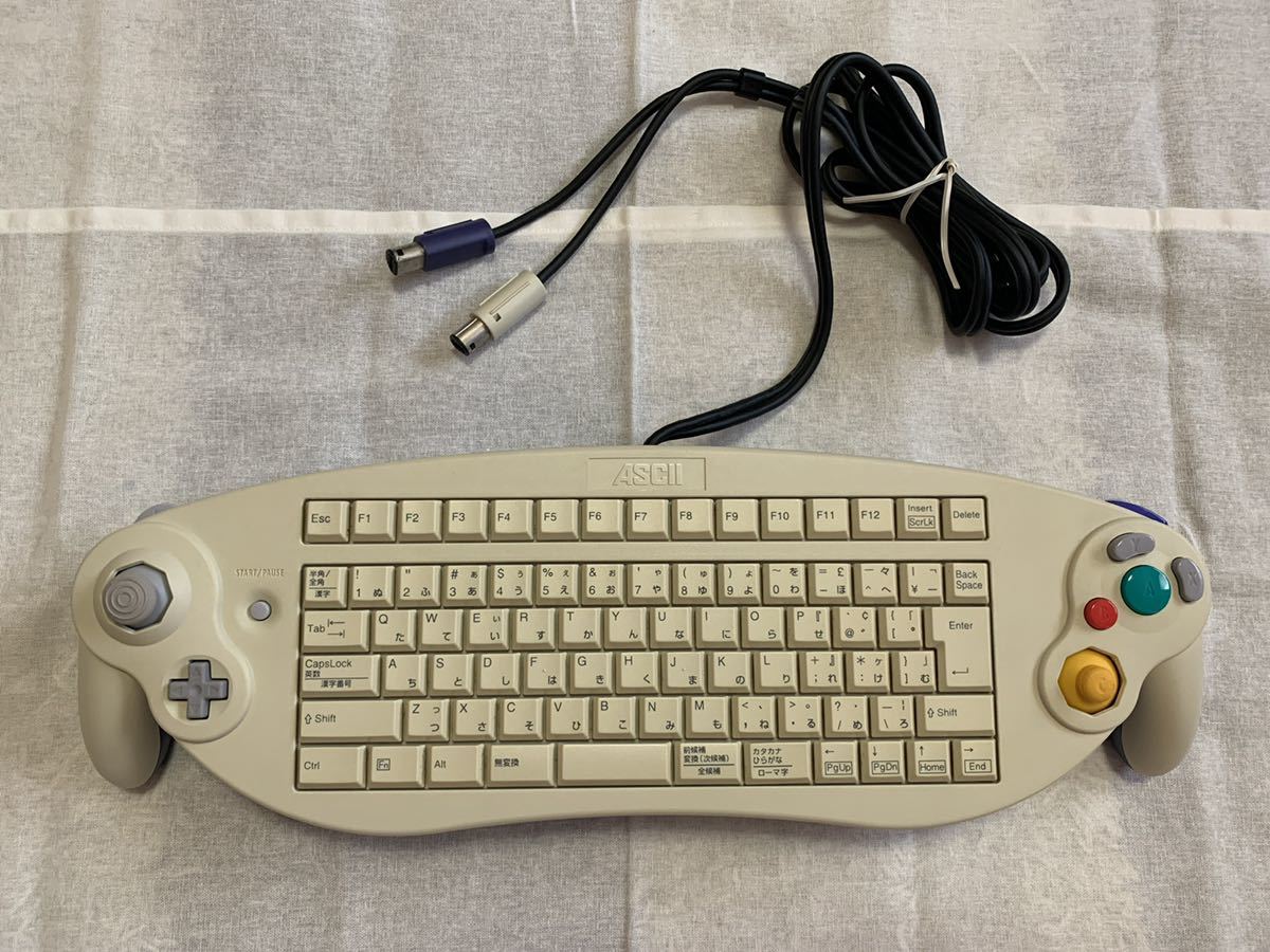ゲームキューブ GAMECUBE ASCII KEYBOARD CONTROLLER ASC-1901pro