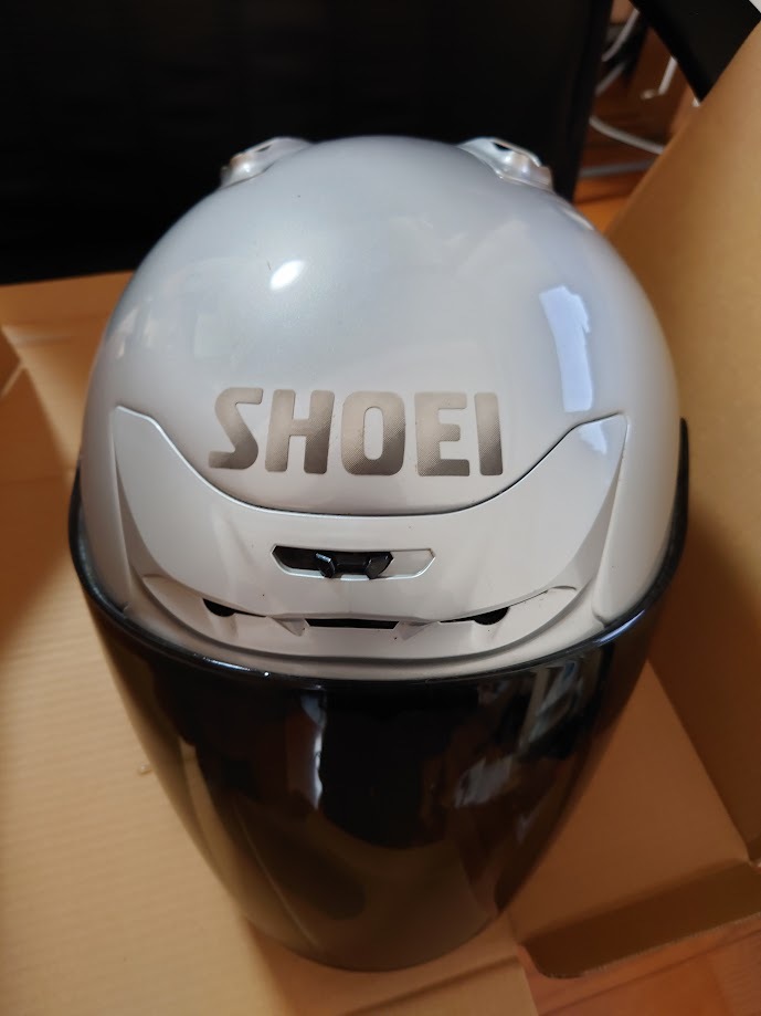 SHOEI ショウエイ J-FORCE2 J-FORCEII Jフォース2 シルバー XLサイズ　要内装交換