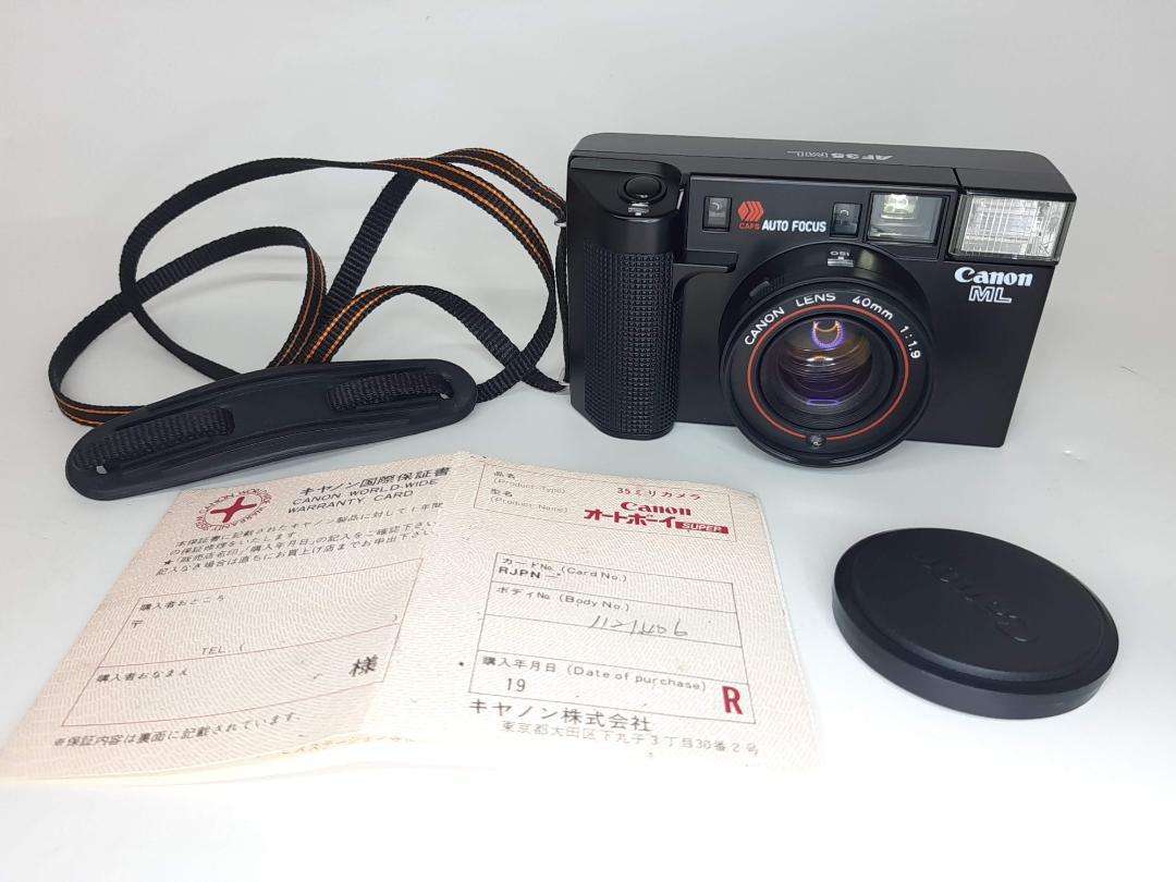 キヤノン Canon AF35ML QD オートボーイスーパー 箱説つき AF35ML