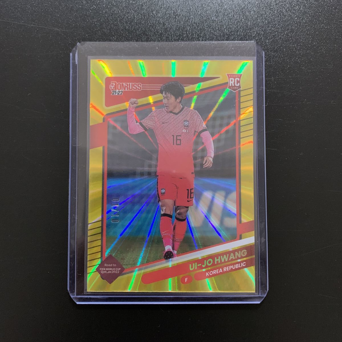 2021-22 panini donruss soccer UI-JO HWANG 黄義助 ファンウィジョ