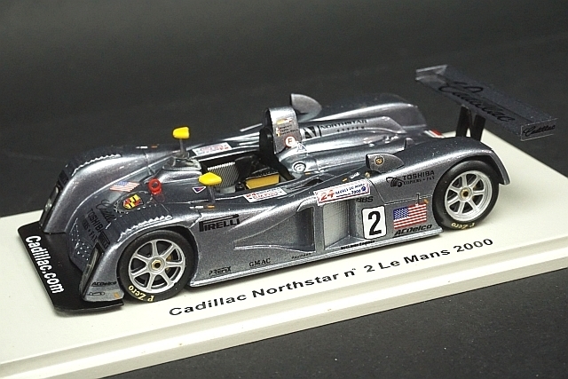 SPARK-MODEL SCCN04 Echelle 1/43 | CADILLAC DAMS MOTOROLA N 4 24h LE MANS 2000 GOOSSENS - TINSEAU