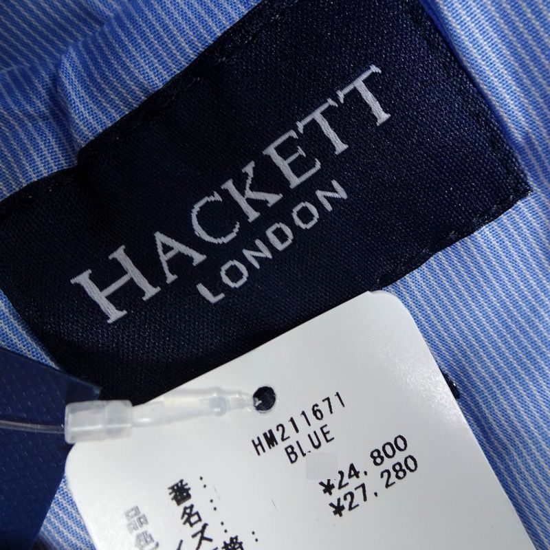 ■HACKETT LONDON ハケット 新品 定価2.7万 コットンツイル ストレッチ 5ポケット パンツ スラックス HM211671 551 32 ▲017▼bus9133a ハケット LONDON □HACKETT 絹100％ マイクロドット柄 Jacket
