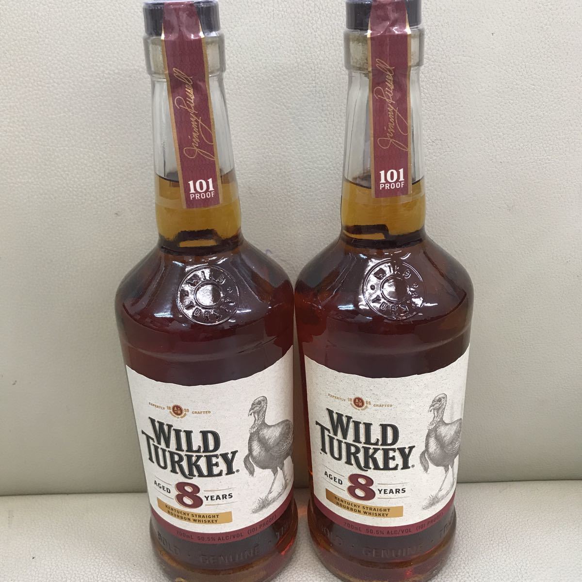 2本セット】WILD TURKEY ワイルドターキー 8年 101プルーフ バーボン