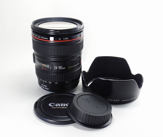 CANON EF 24-105mm f4 USM L IS EFマウント 防湿庫で保管していました