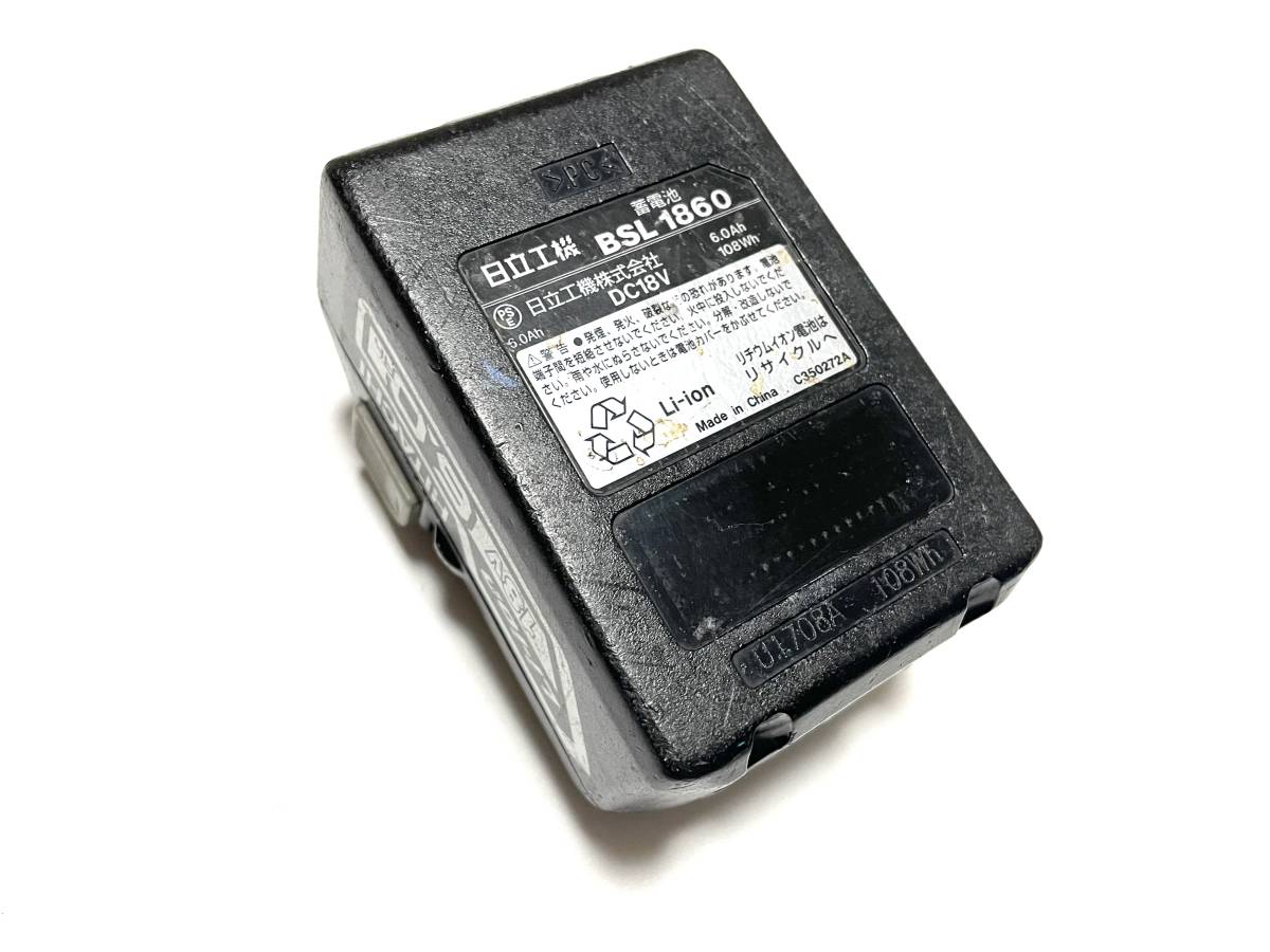 HIKOKI ハイコーキ 日立工機 BSL1860 純正 リチウムイオンバッテリー 18.8v _7