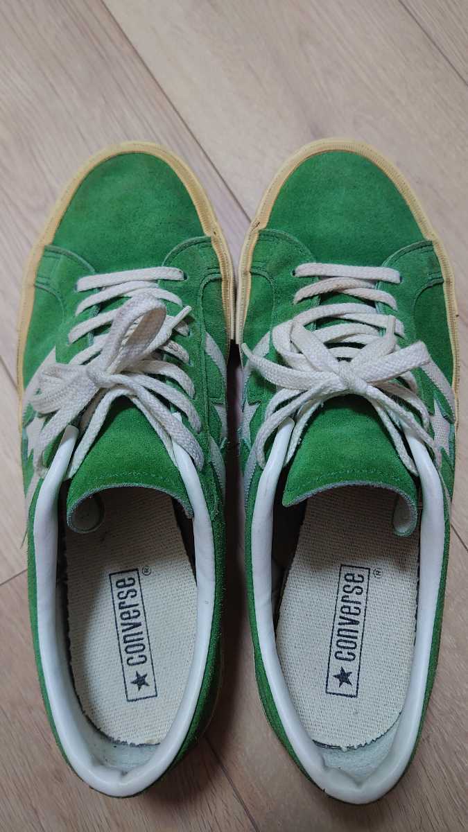 ジャックスター 90s 初期タグ 日本製 converse グリーン 緑 MADE IN 