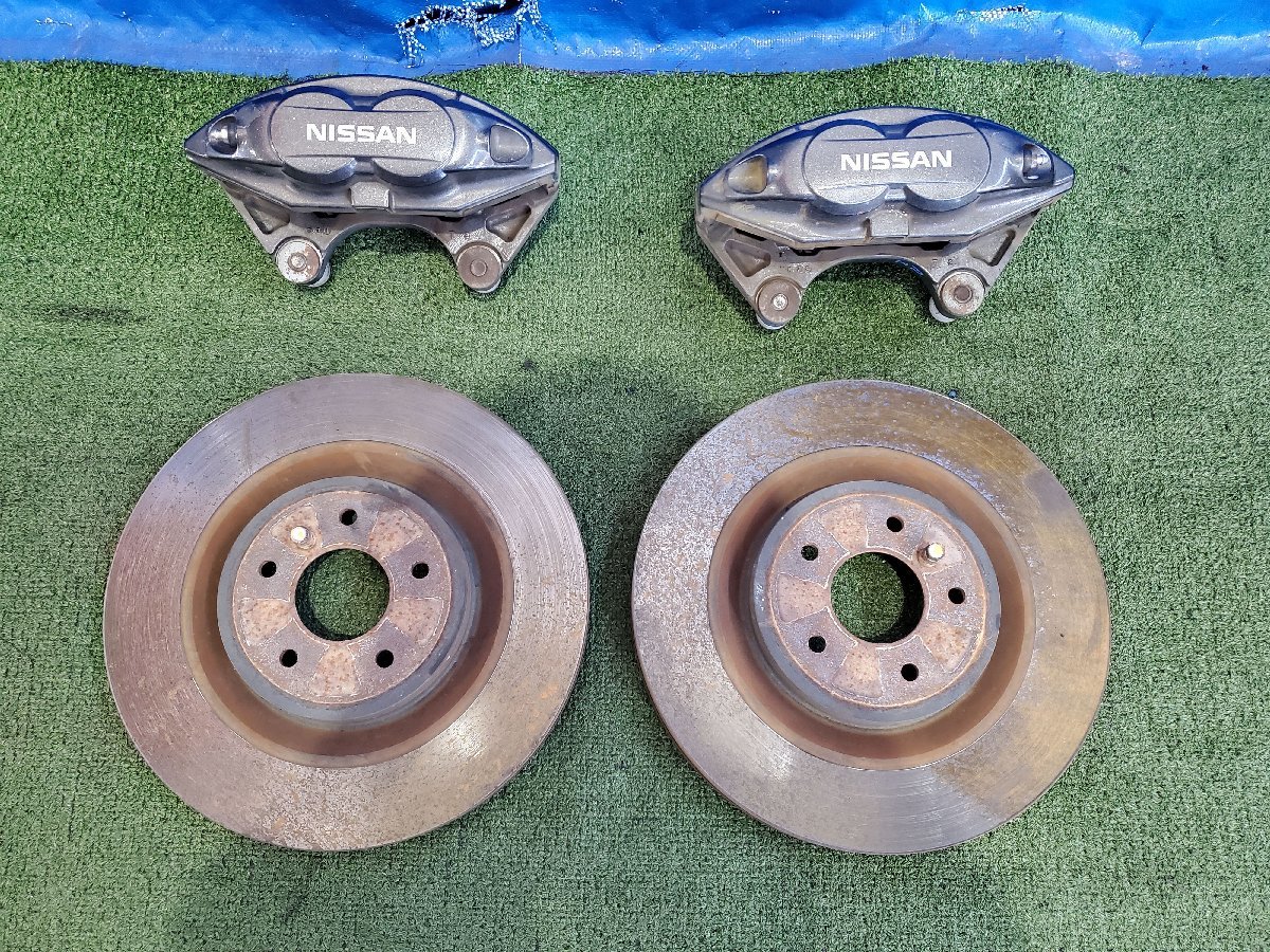  キャリパー 4POT フロント 日産 純正 アケボノ ディスクローター フェアレディZ CBA-Z34(ブレーキキャリパー)｜売買されたオークション情報、yahooの商品情報をアーカイブ公開 - オークファン ブレーキキャリパー