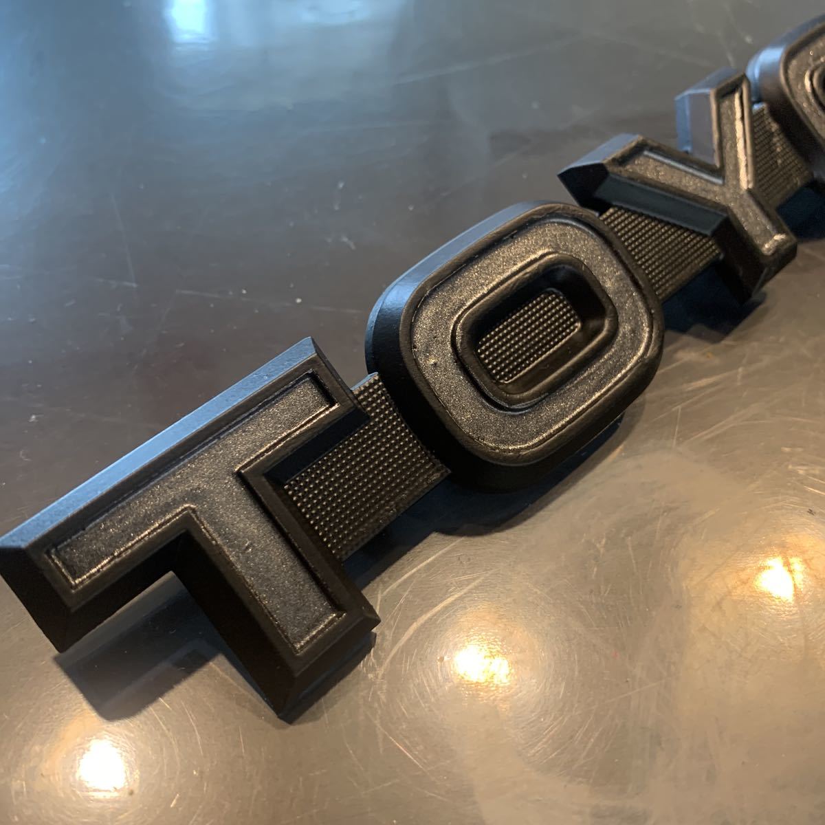 ☆ランクル40 フロントグリル 純正エンブレム TOYOTA文字 DIESEL文字 