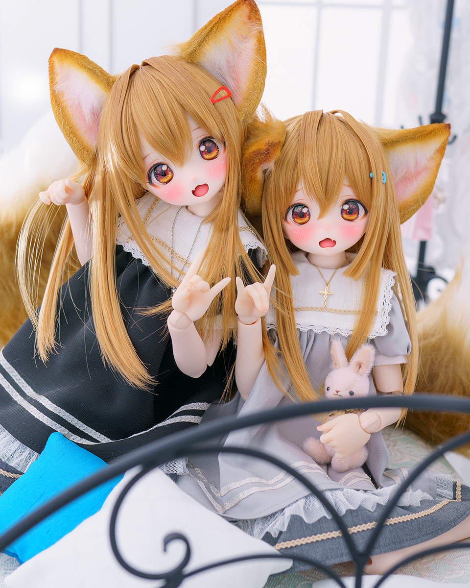 Poe-Poe】 DDH-01 カスタムヘッド (SW肌) + アイ4種 おまけ ウィッグ