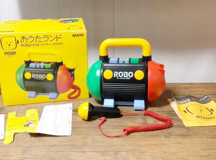 SANYO サンヨー おうたランド ROBO-K10 パーティーカラオケ SANYO サンヨー おうたランド | 動作OK メルカリ 希少 SANYO/サンヨー