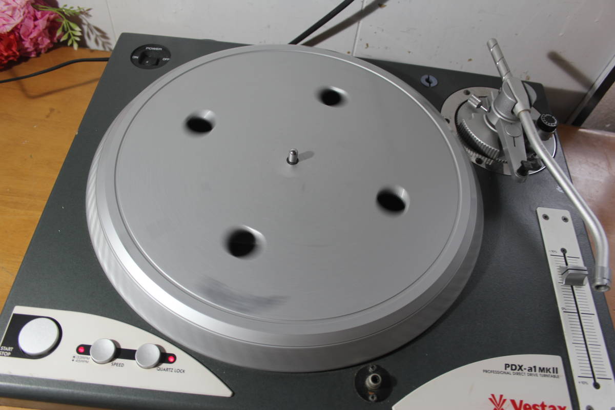 Vestax PDX-a1 mkII ターンテーブル 本体 動作品 Yahoo!オークション