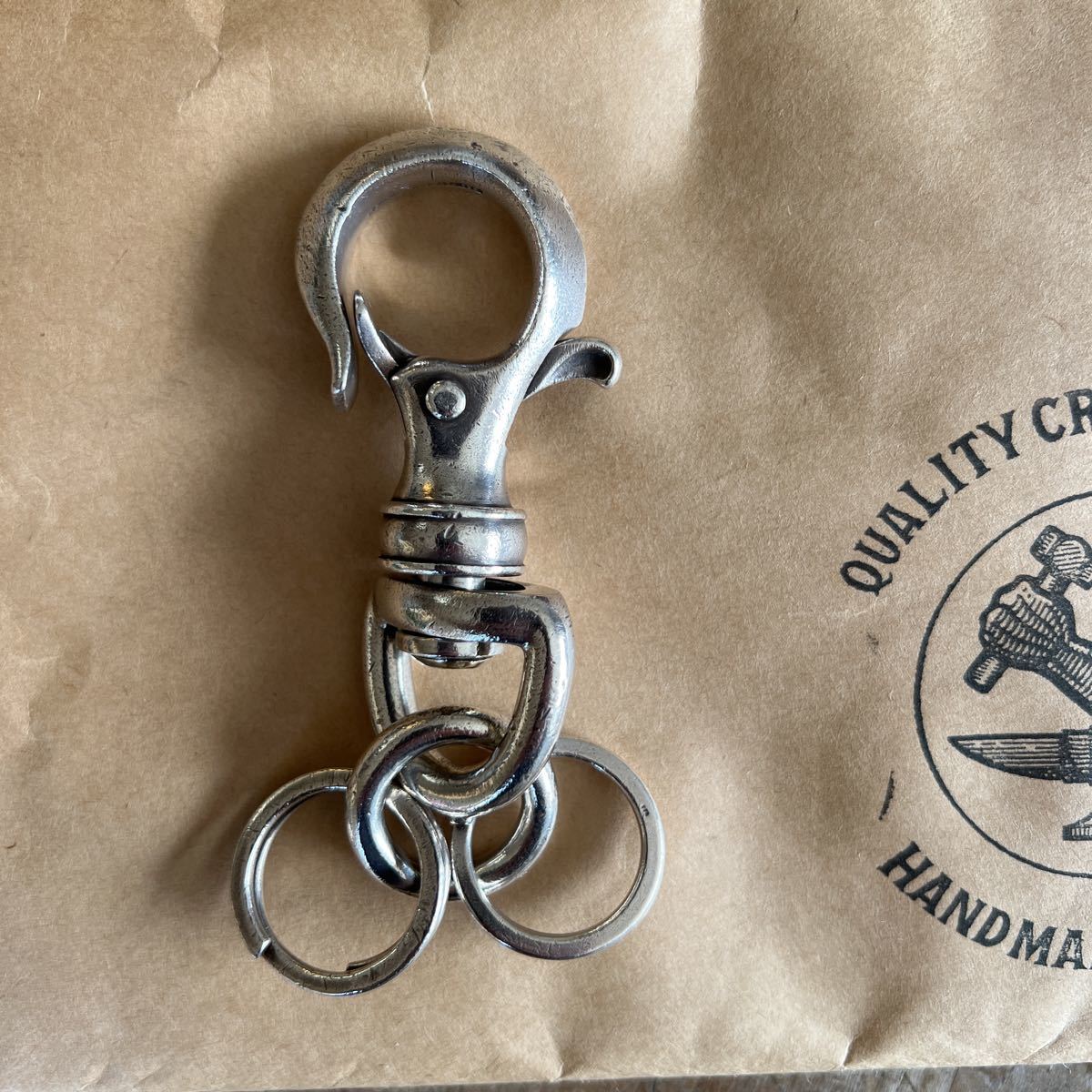 Lynch silversmith リンチシルバー 神戸 cholos ゴールド キーチェーン 