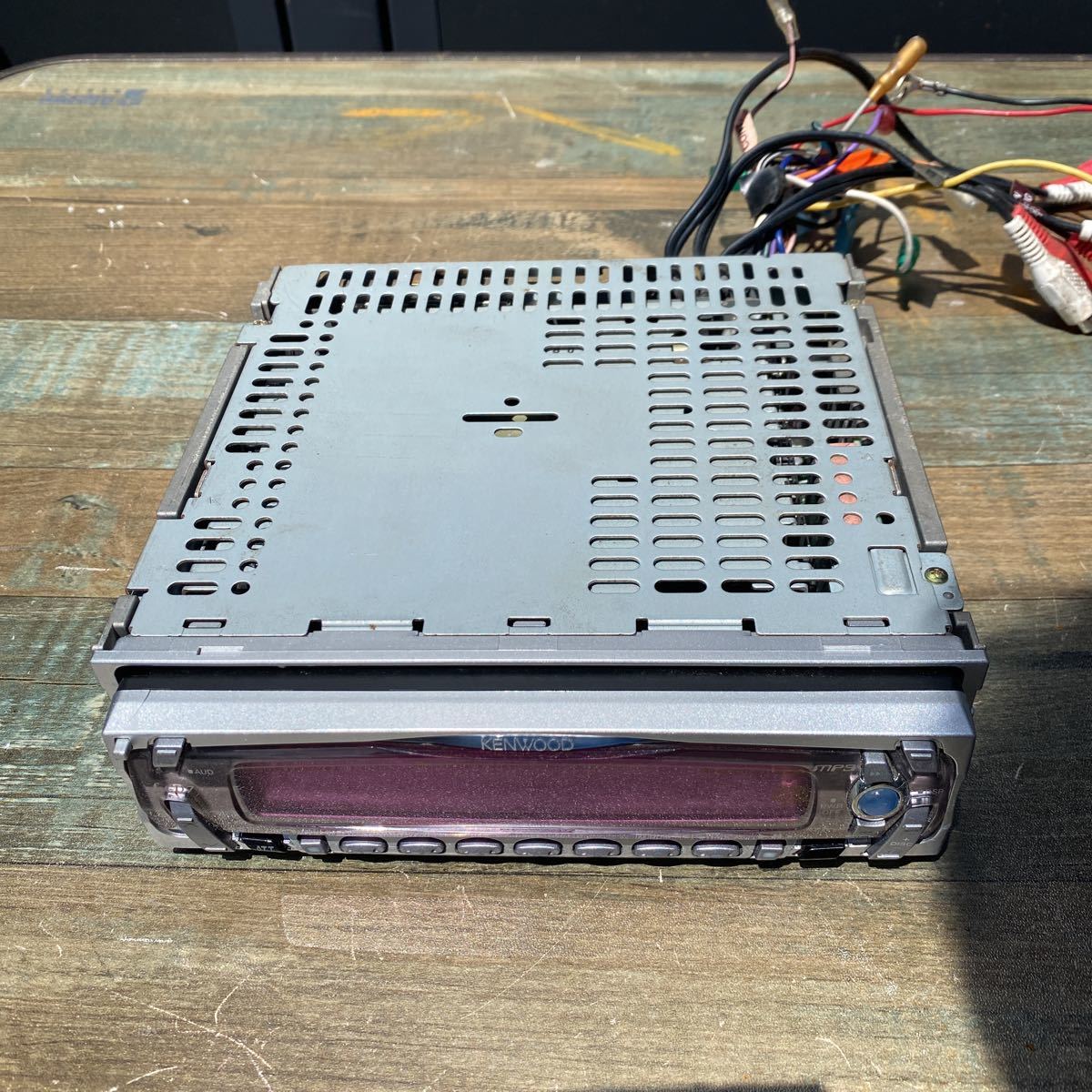 KENWOOD CD RECEIVER F-CD7 動作未確認 ジャンク KENWOOD ケンウッド f