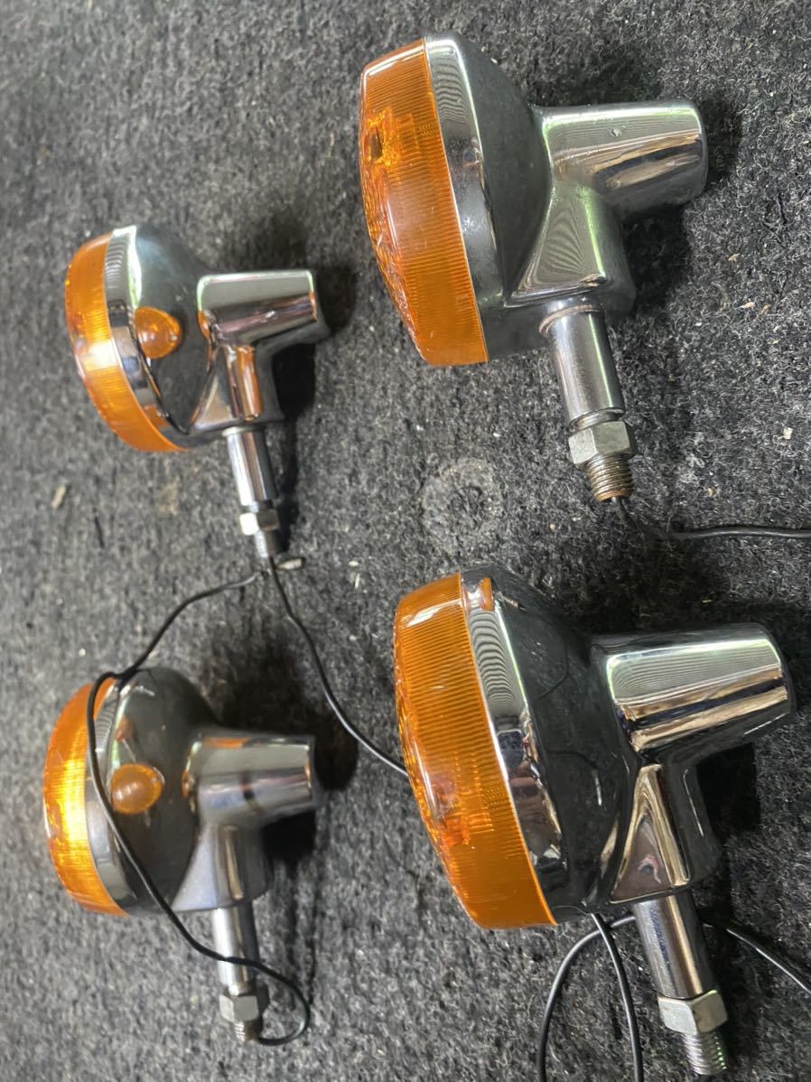 gt380 B7 純正 ウィンカー 美品 当時物 希少 スズキ gs400(ミラー 