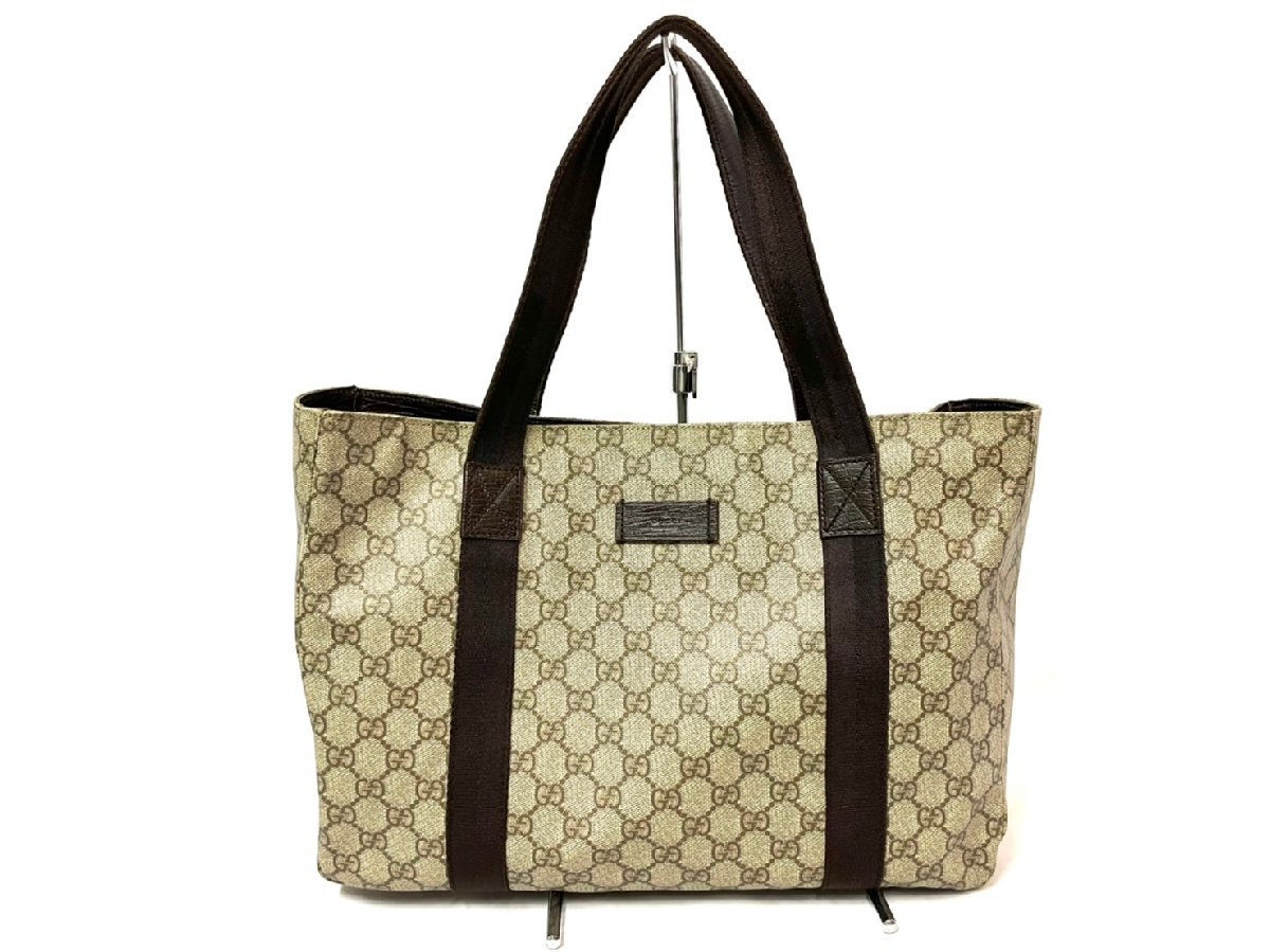 0 GGスプリーム グッチ トートバッグ GUCCI - レザー 正規品GUCCI 