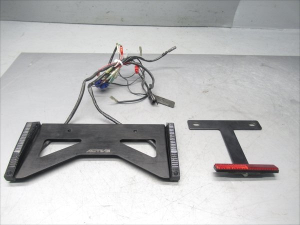 D1R4-0817 カワサキ NINJA250 ABS 社外 ナンバーステー ウインカー付き