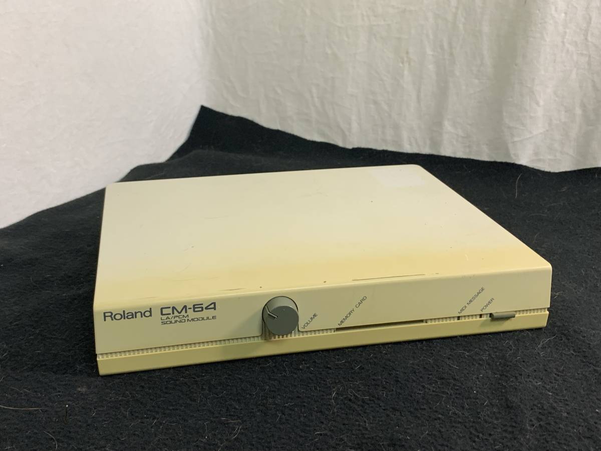 ☆Roland ローランド ☆CM-64 サウンドモジュール 音源モジュール