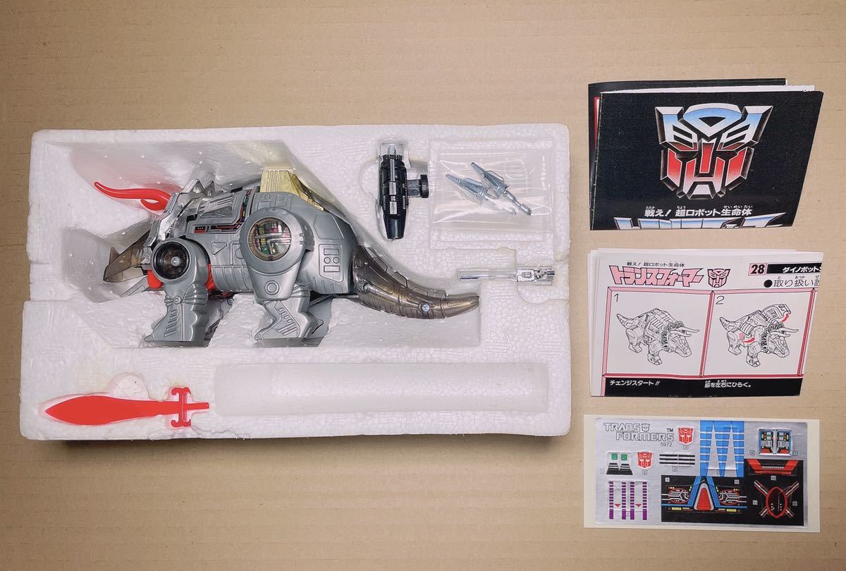 当時物 シール未使用 旧タカラ ハスブロ トランスフォーマー 