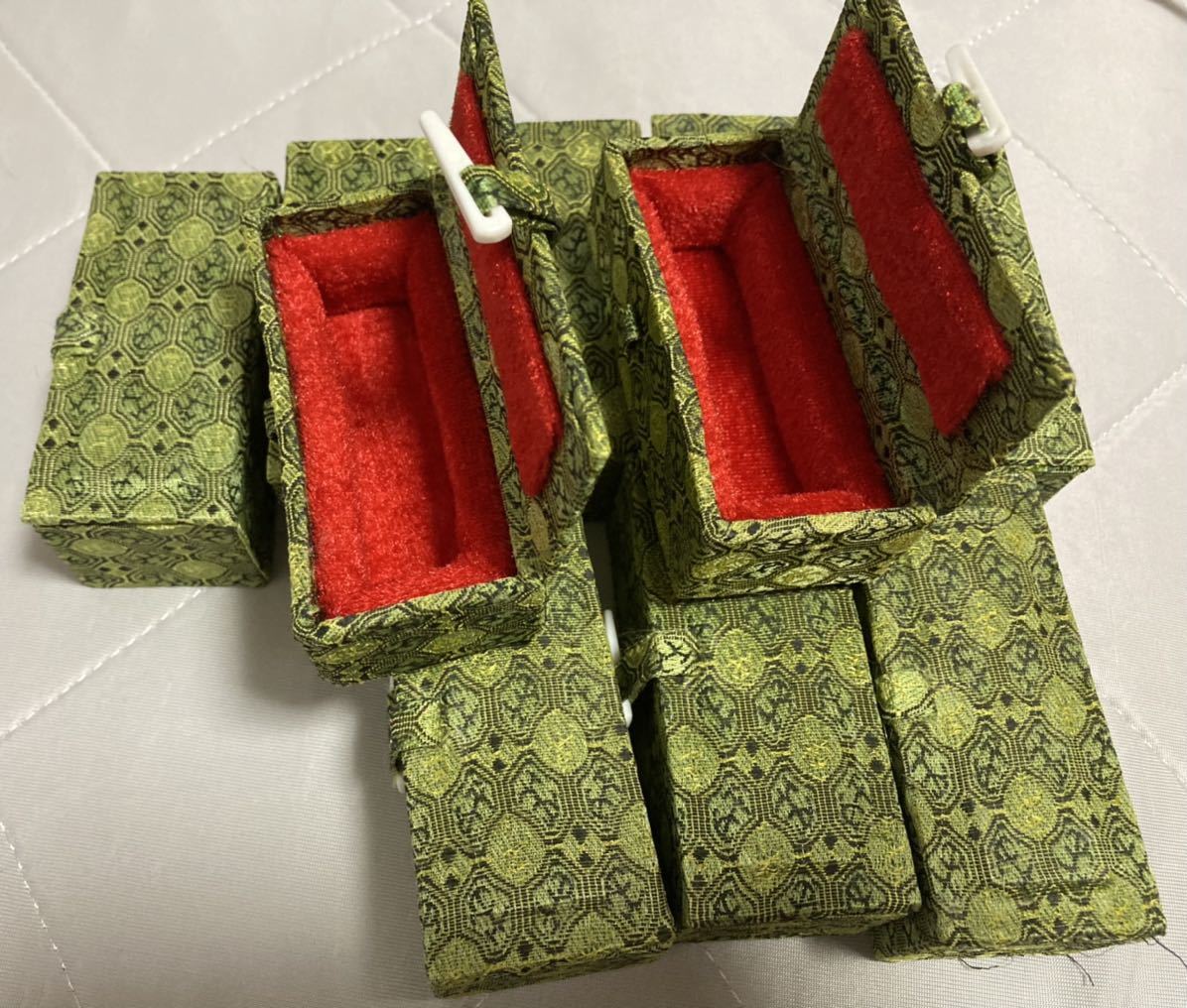 ○篆刻印材十二支 12本セット箱あり寿山石（芙蓉石）干支彫刻中国石