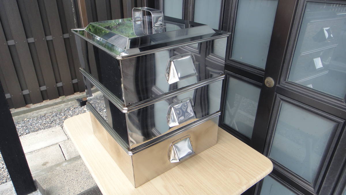 角蒸し器 シルバーアロー SilverArrow ステンレス せいろ3段 業務 業務