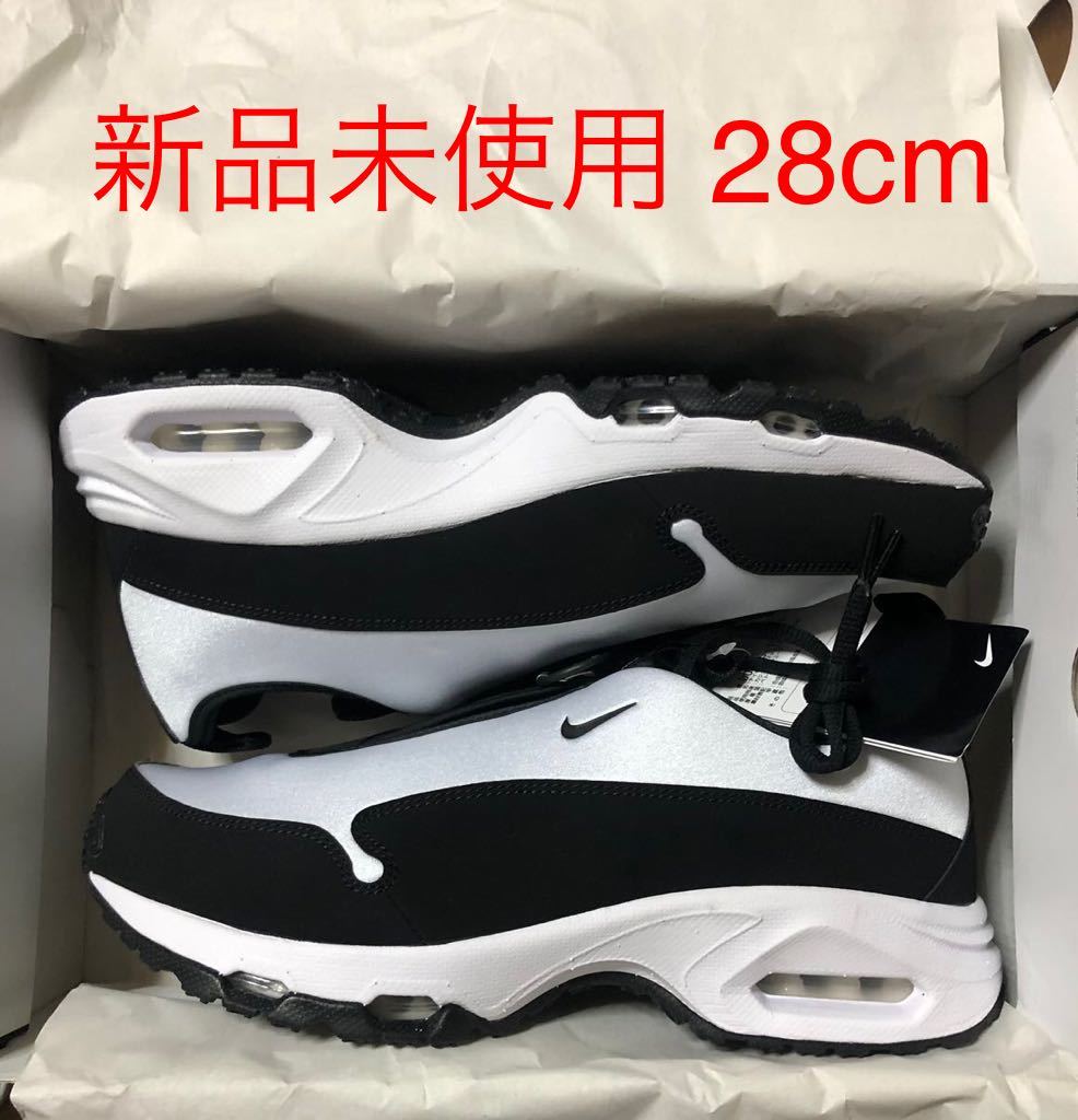  28cm Comme Des Garcons Homme Plus &times; Nike Air Sunder Max SP Black/White コムデギャルソン オム プリュス ナイキ(28.0cm)｜売買されたオークション情報、yahooの商品情報をアーカイブ公開 - オークファン 28.0cm
