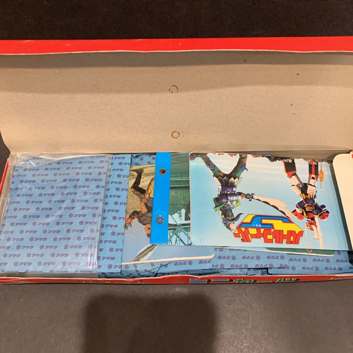 当時物新品未開封☆ アマダ バトルフィーバーJ / ミニカード 1箱まとめて！