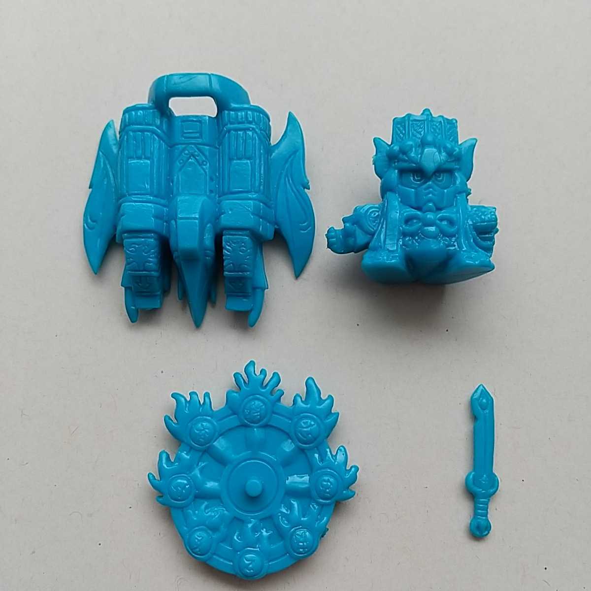 ガン消し 消しゴム SDガンダム 当時物 頑駄無明王 元祖SD 青 レア マイナー