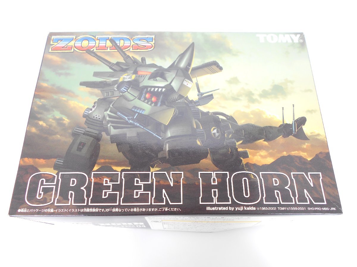  TOMY ゾイド 未組立 ZOID 04 グリーンホーン 1/72スケールモデル プラモデル GREEN HORN(ゾイド)｜売買されたオークション情報、yahooの商品情報をアーカイブ公開 - オークファン ゾイド