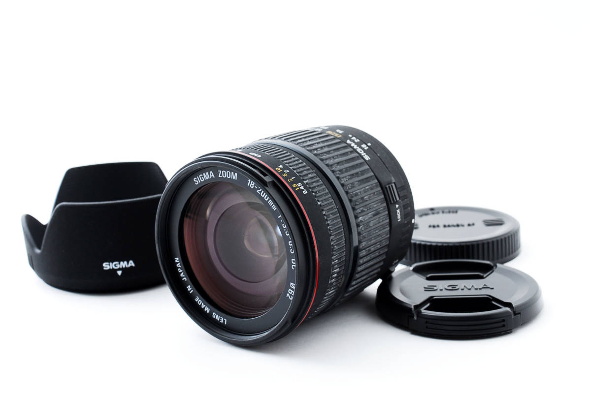 ◇超極上美品◇SIGMA シグマ ZOOM 18-200mm F3.5-6.3 DC Canon