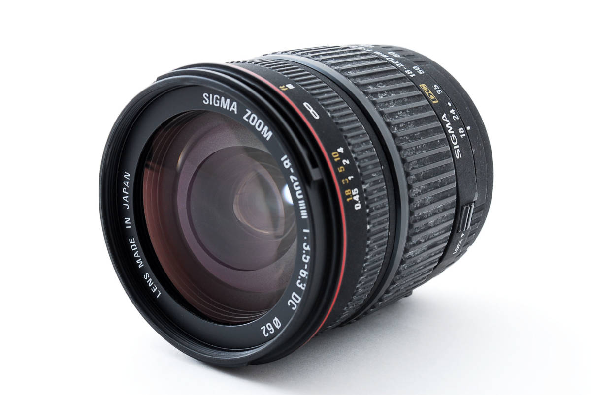 ◇超極上美品◇SIGMA シグマ ZOOM 18-200mm F3.5-6.3 DC Canon