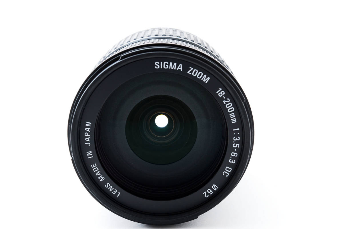 ◇超極上美品◇SIGMA シグマ ZOOM 18-200mm F3.5-6.3 DC Canon