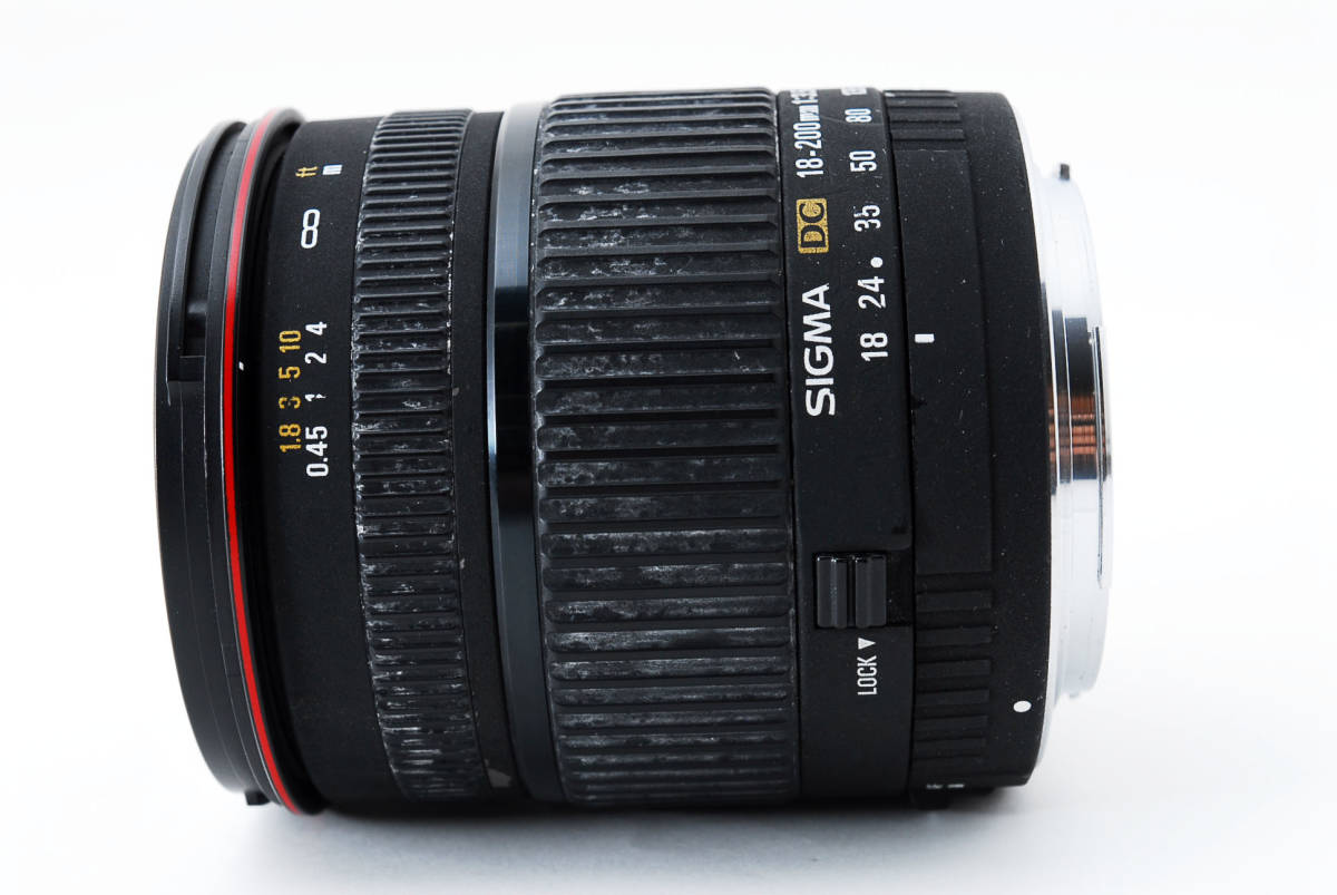 ◇超極上美品◇SIGMA シグマ ZOOM 18-200mm F3.5-6.3 DC Canon