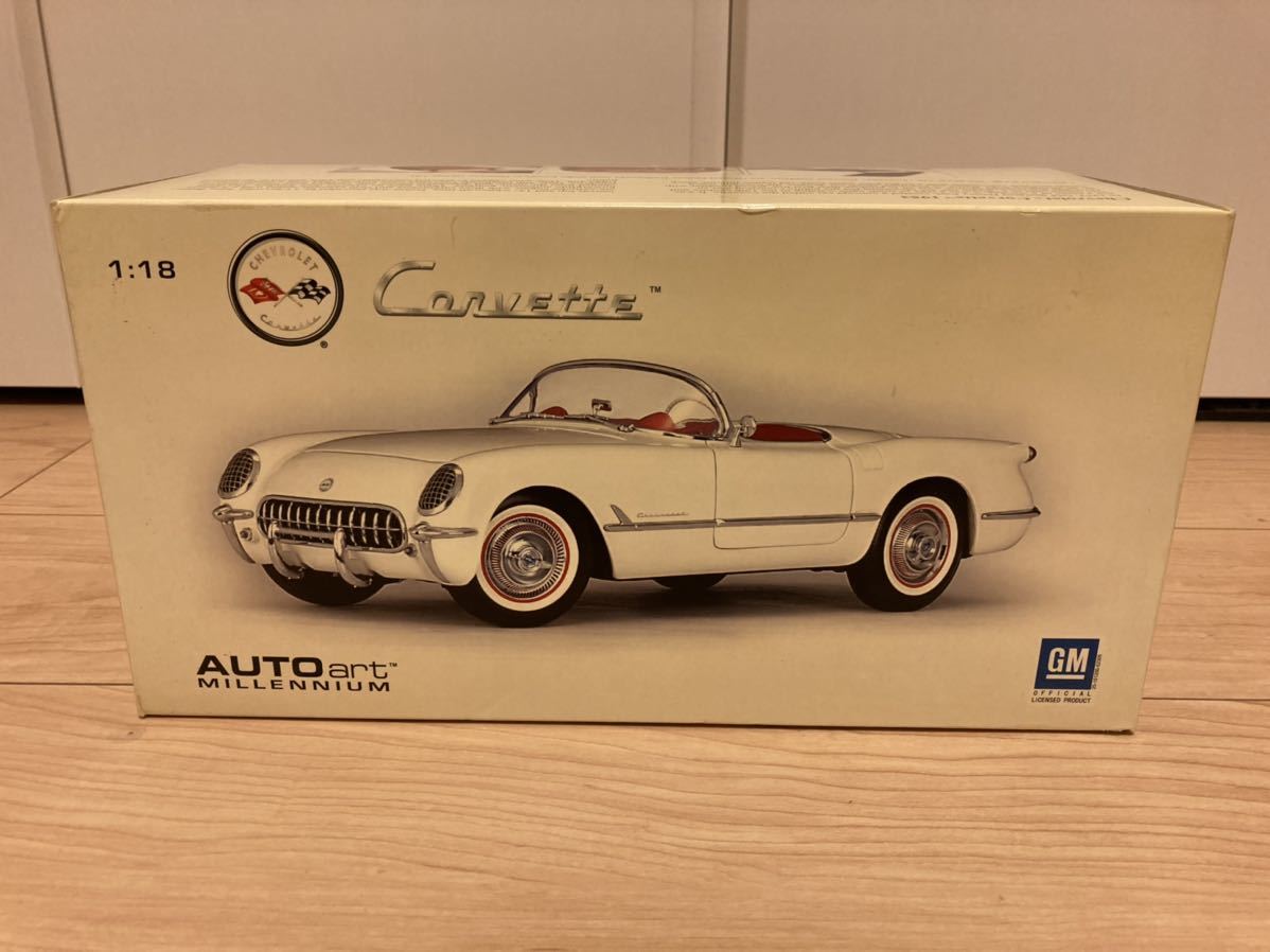 1/18 オートアート AUTOart シボレー コルベットC1 1953 未展示品！