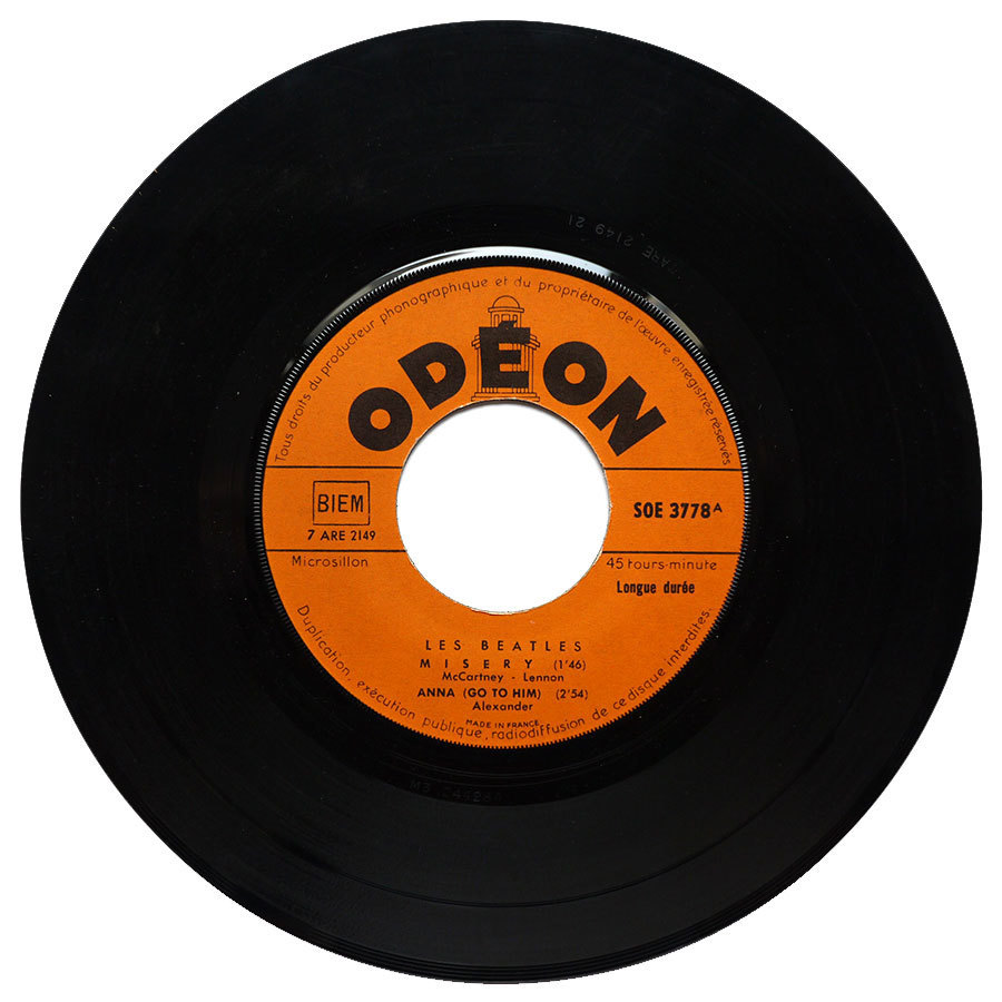 The ⁄ Beatles A Michelle BEATLES Beatlesフランス盤(モノラル