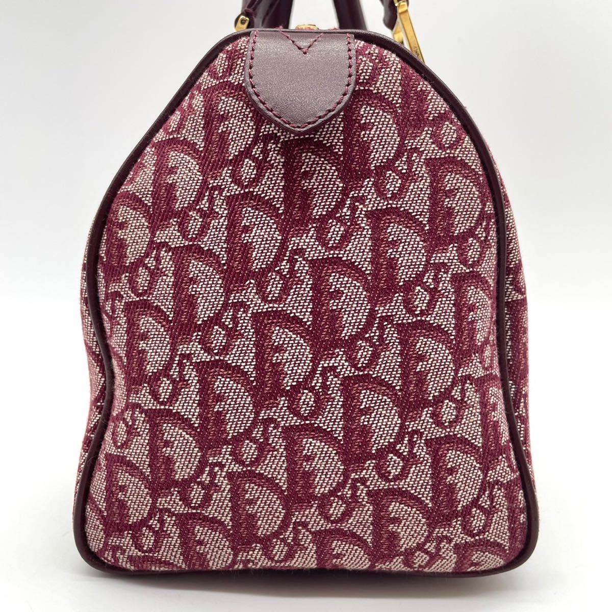 1円《極美品》Christian Dior ディオール ミニボストンバッグ 