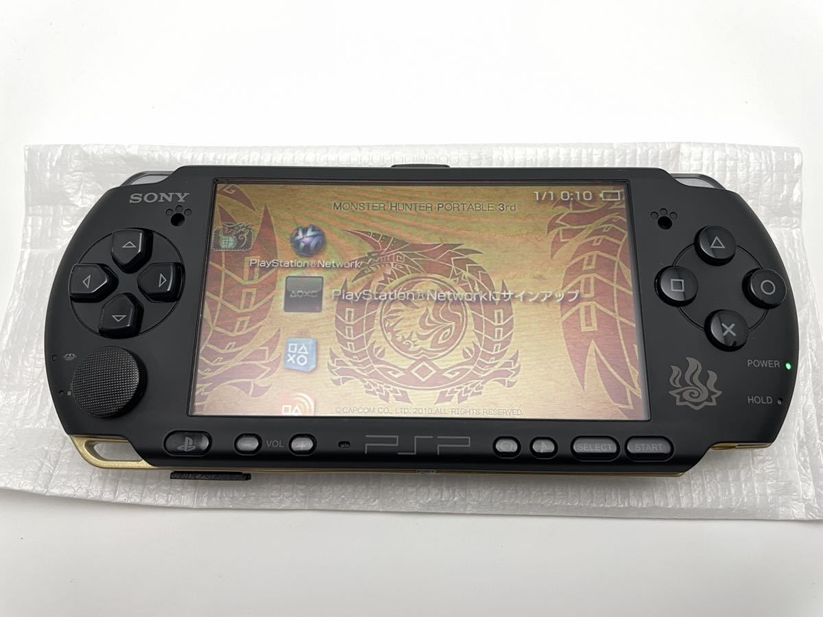 希少 動作良好 状態良好】PSP モンスターハンターポータブル 3rd