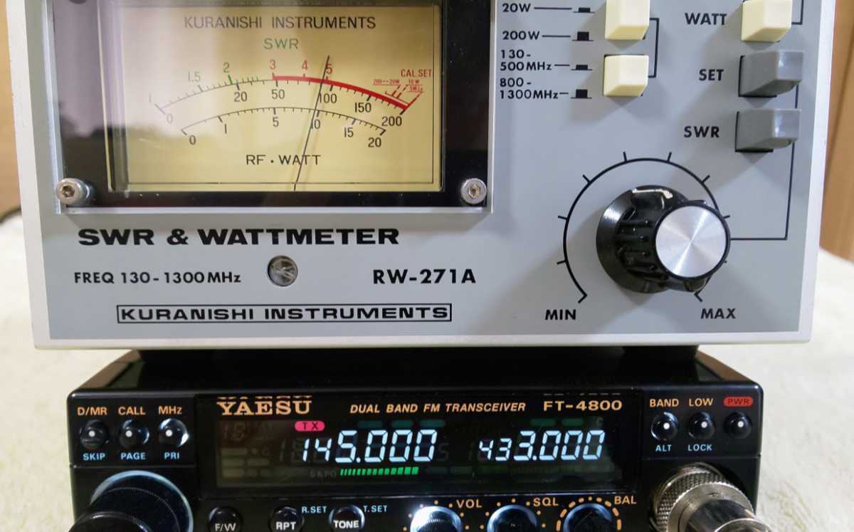 YAESU FT-4800 デュアルバンドトランシーバー　10W　ジャンク FT-4800 YAESU 公式通販 ヤエス Yahoo!オークション FT-4800H 10W