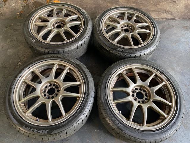 定番人気，限定SALE BP5 BL5 レガシイ ワーク WORK エモーション CR KAI 7J R17 17インチ 4本セット 引取歓迎(ラジアルタイヤ)｜売買されたオークション情報、yahooの商品情報をアーカイブ公開 - オークファン 5穴