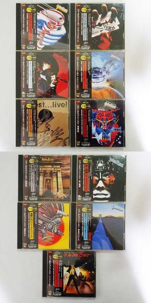【お買い得，低価】 12100387; ALL帯付 CD Judas Priest ジューダス プリースト メタル ゴッド CD11枚セット(一般)｜売買されたオークション情報、yahooの商品情報をアーカイブ公開 - オークファン 一般