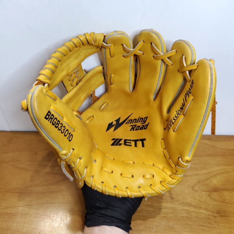 1円オークション ZETT ウィニングロード 超美品 M球対応 ゼット 一般用 