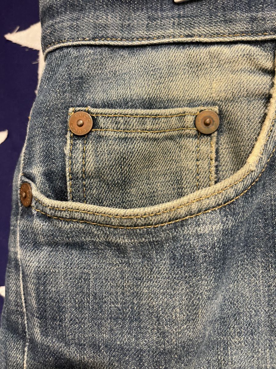 ☆GUCCI☆グッチ☆デニムパンツ☆size50☆ブルー☆メンズ☆トム 