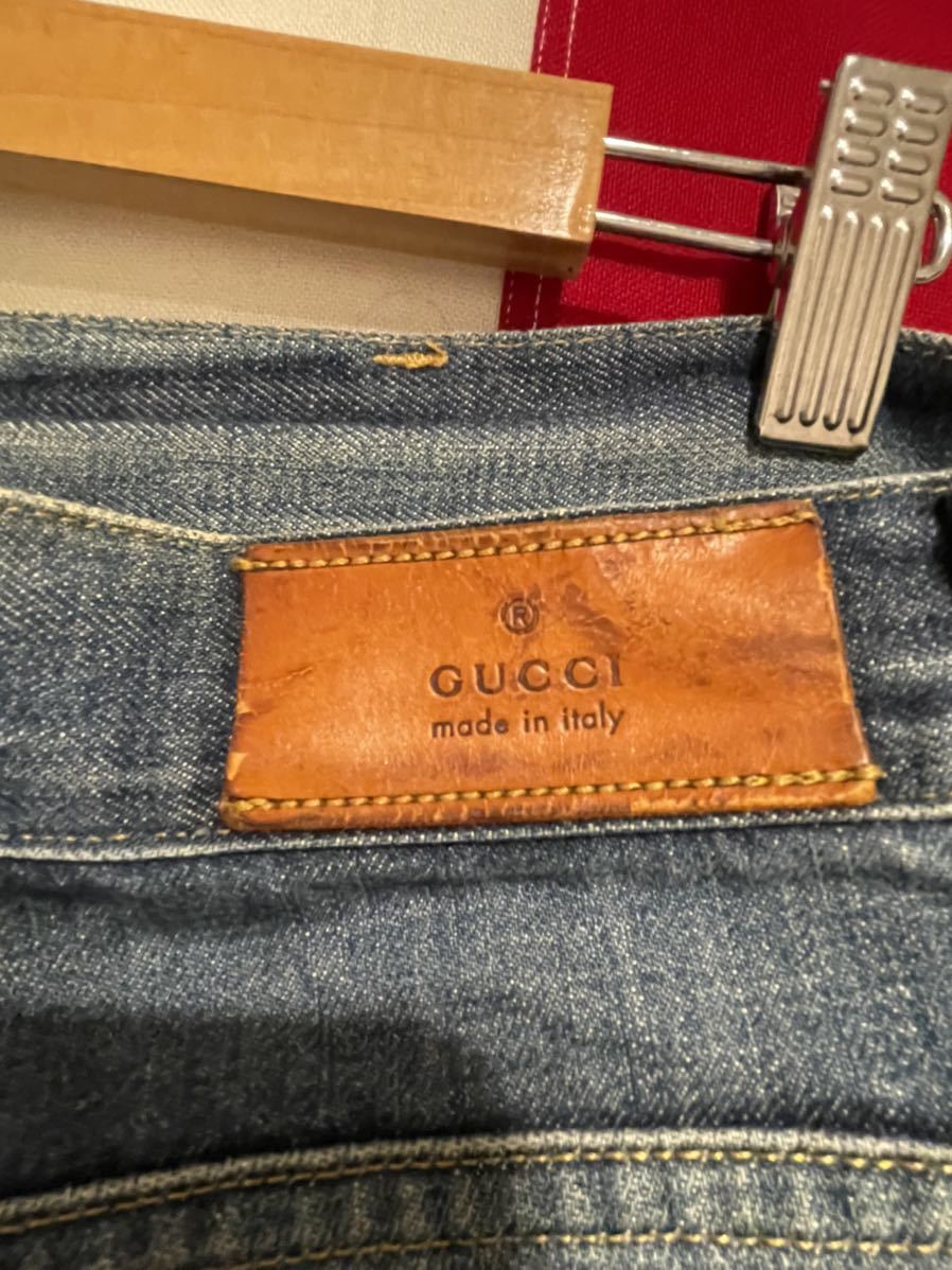 ☆GUCCI☆グッチ☆デニムパンツ☆size50☆ブルー☆メンズ☆トム 