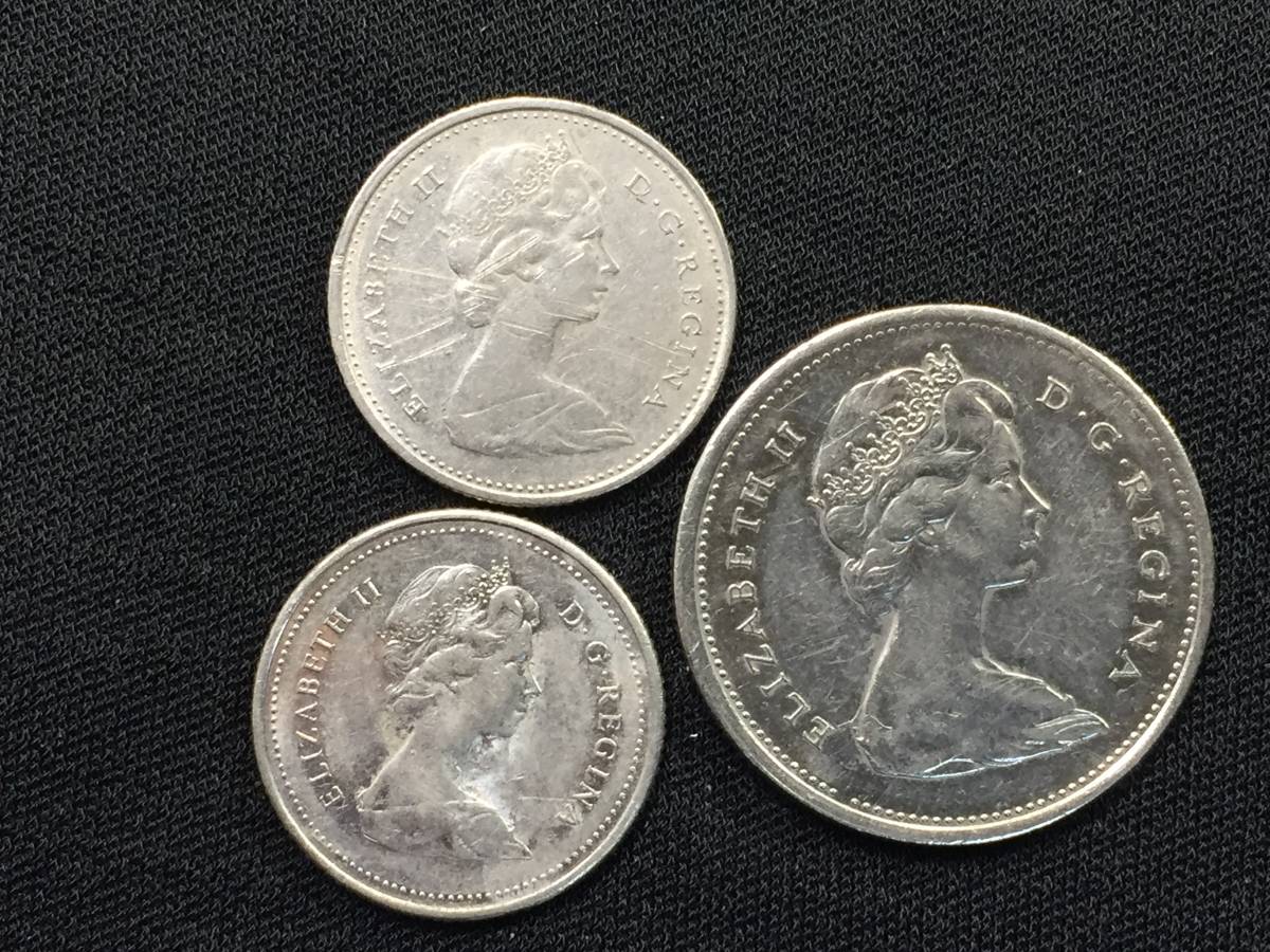 カナダ 10セントコイン 3枚 カナダに来て驚いたこと ～お金（カナダドル）