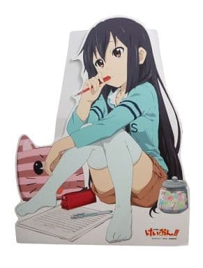 □けいおん!! 中野梓 TBS限定 等身大パネル 立て看板(けいおん 