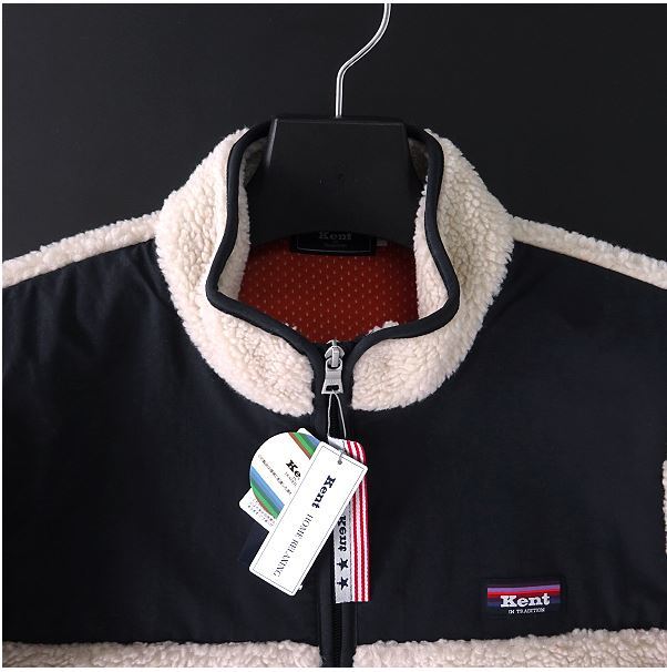新品 ケントイントラディション ボンディング ボアフリース ジャケット M　アイボリー　SINCE 1966 Kent IN TRADITION 新品 ケントイントラディション ボンディング #Kent in Tradition#の通販