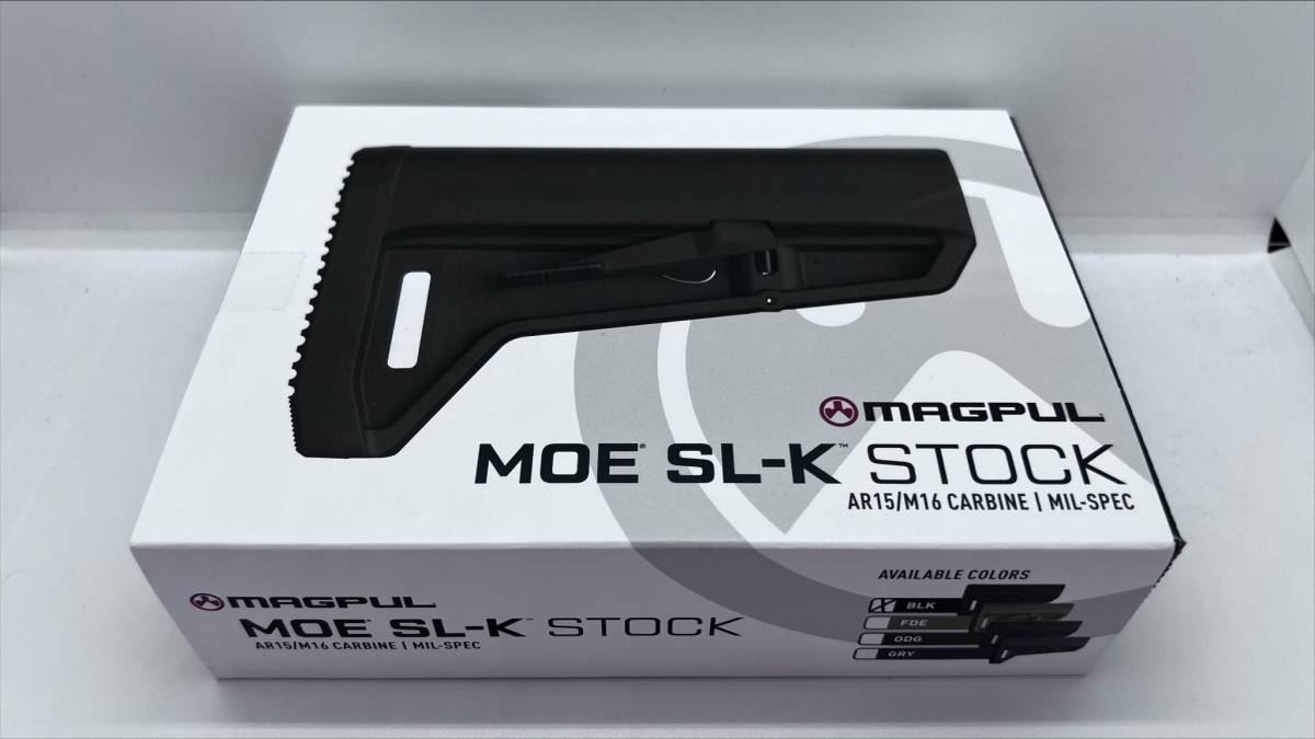 マグプル MAG626 BK MAGPUL MOE SL-K ストック 実物