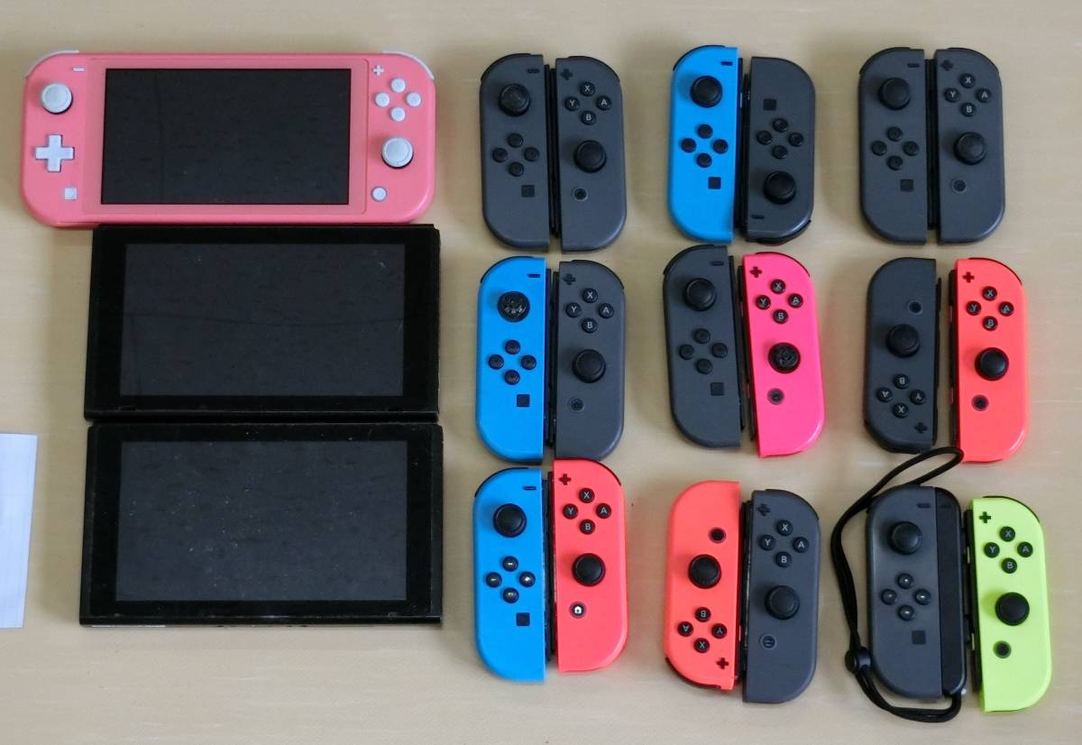 ジャンク ニンテンドースイッチ ジョイコン 本体 画面 Switch Lite